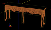 eCabinet Systems uses rich, three-dimensional graphics in its design area. Detailed solid model cabinet images reflect every aspect of the design. As changes are made, you can move, rotate, zoom and explode the image to make sure design details are exactly what you want.